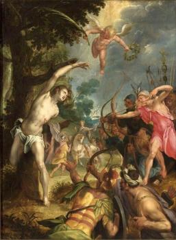 Hans Von Aachen : Martyrdom of saint sebastian